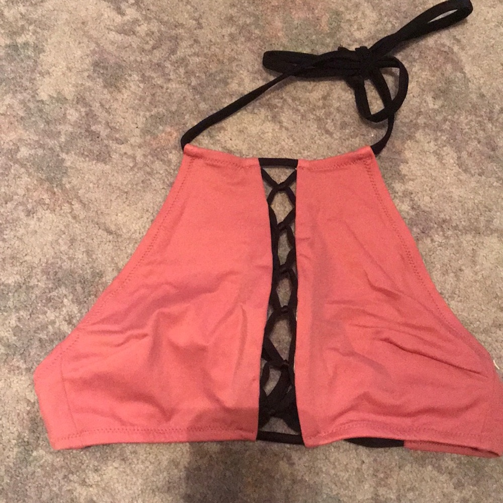 Halter bikini top